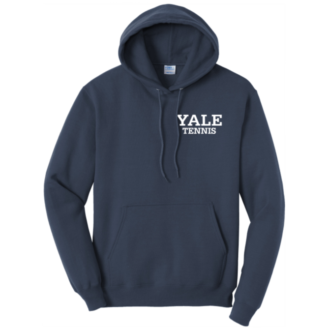 Yale Sports Left Chest Hoodie - Tennis