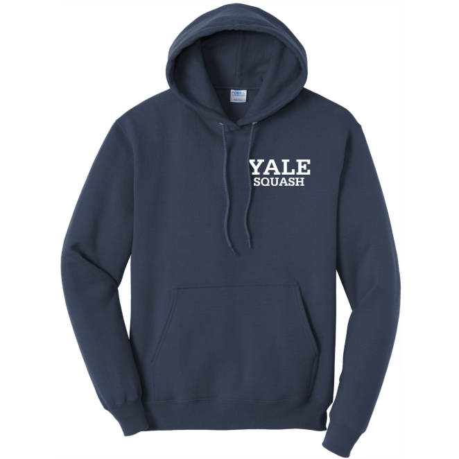 Yale Sports Left Chest Hoodie - Squash