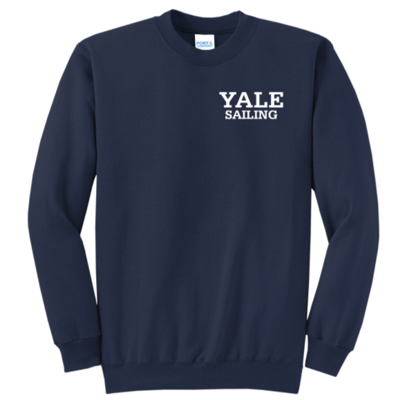 Yale Sports Left Chest Crewneck - Sailing
