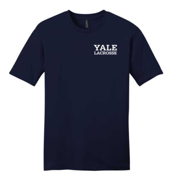Yale Sports Left Chest T-Shirt - Lacrosse
