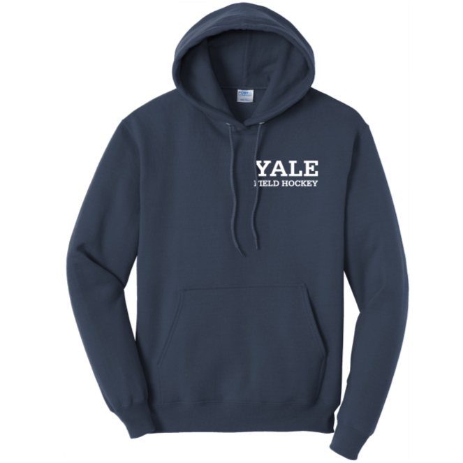 Yale Sports Left Chest Hoodie - Field Hockey