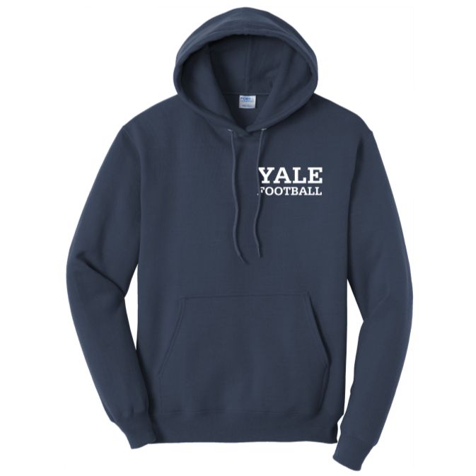 Yale Sports Left Chest Hoodie - Football