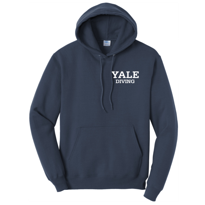 Yale Sports Left Chest Hoodie - Diving