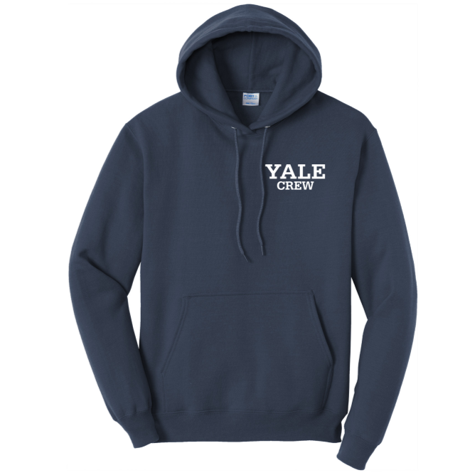 Yale Sports Left Chest Hoodie - Crew