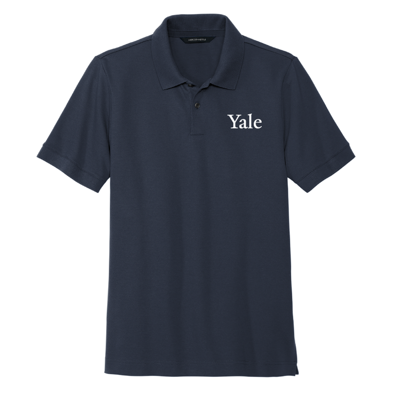 Yale Wordmark Heavyweight Polo