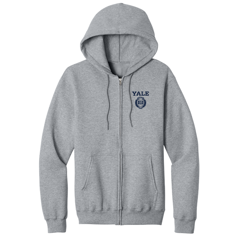 Yale Crest Full Zip Hoodie