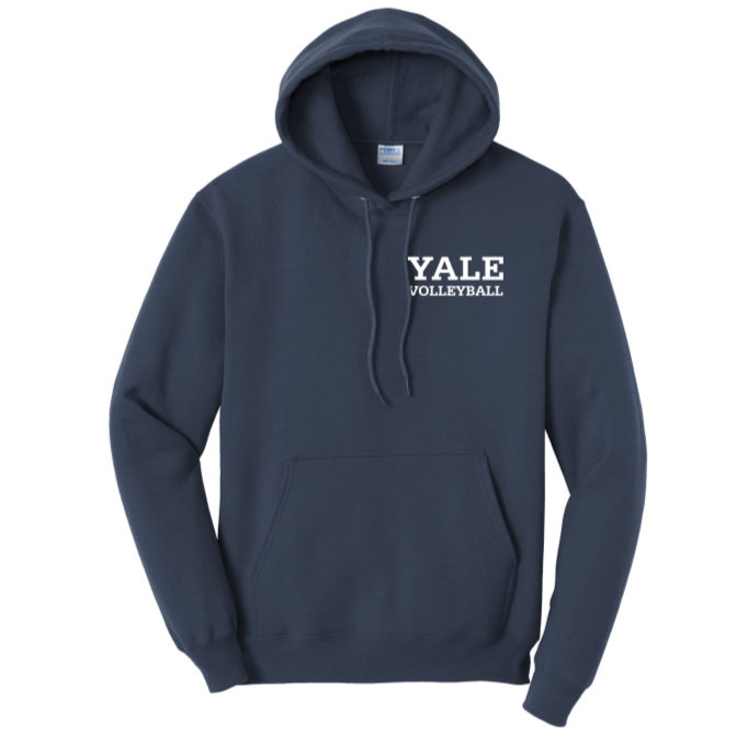 Yale Sports Left Chest Hoodie - Volleyball