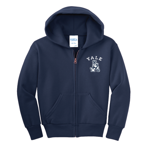 Infant Leaning Bulldog Full Zip Hoodie