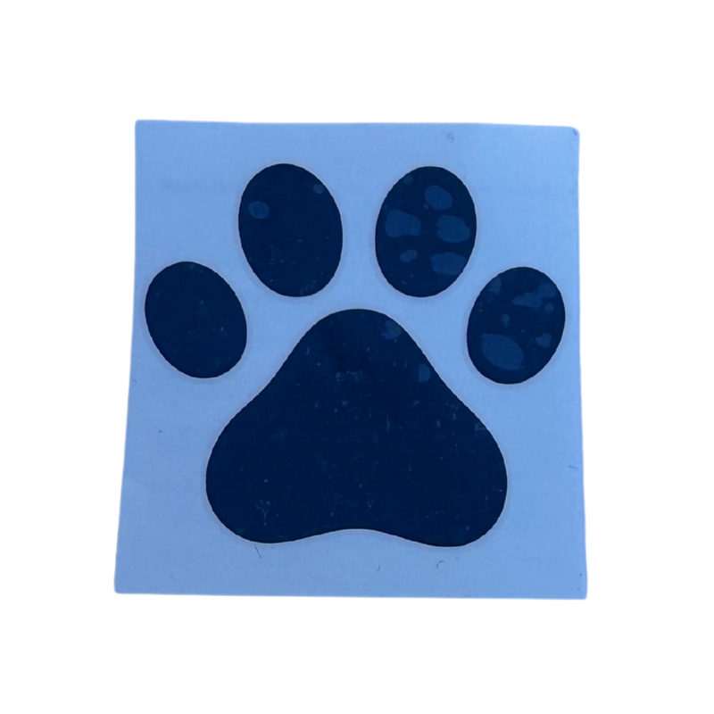 Paw Print Temporary Tattoo