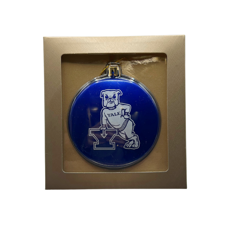 Leaning Bulldog Ornament