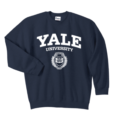 Yale Crest Crewneck