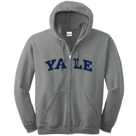 Arched Yale Full Zip Hoodie