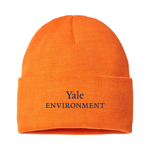 Graduate & Professional Schools Sustainable Orange Safety Beanie - School of the Environment