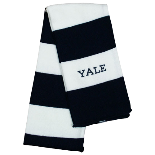 Big Yale Striped Scarf