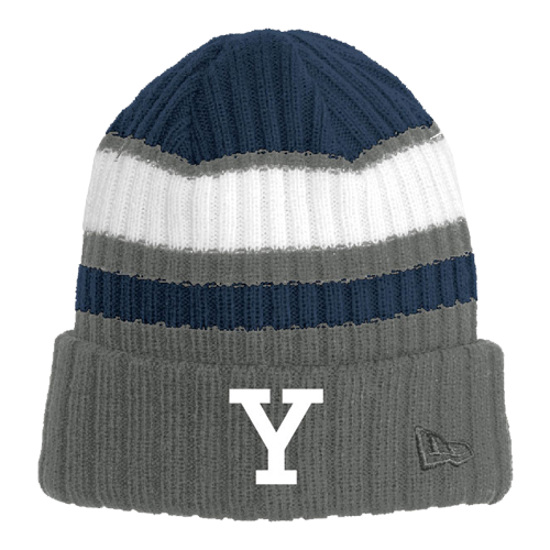 New Era Y Striped Beanie