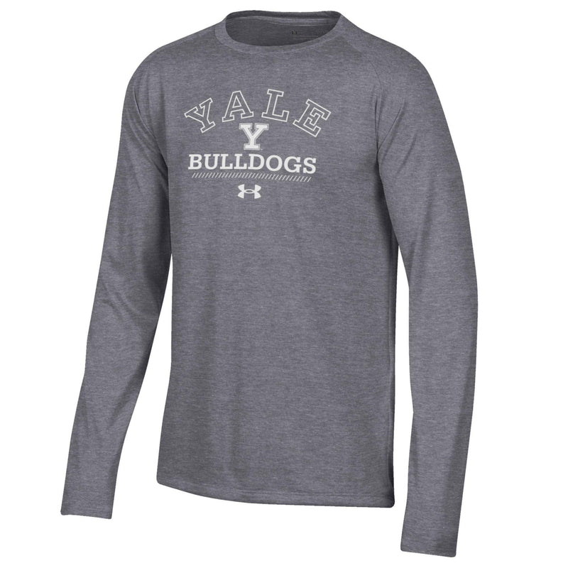 Youth Under Armour Yale University Tech Long Sleeve T-Shirt