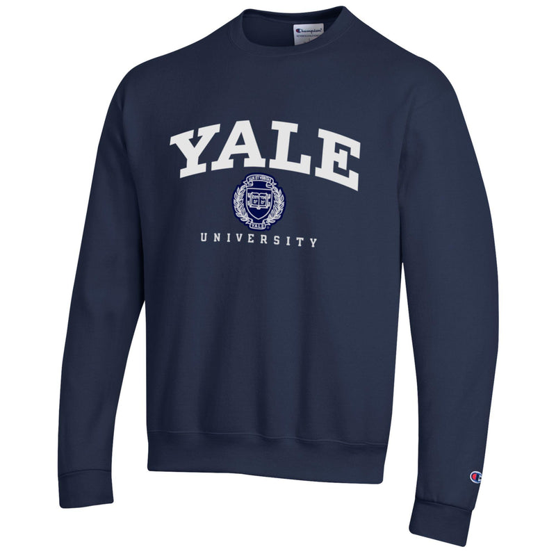 Champion Yale Crest Powerblend Crewneck