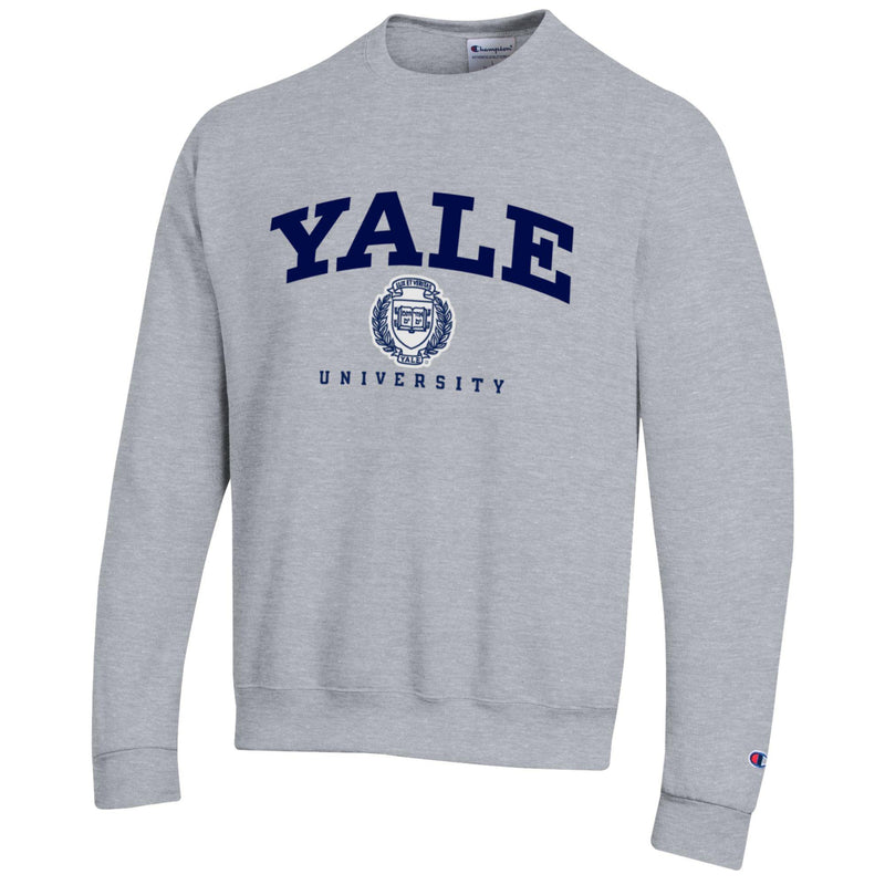 Champion Yale Crest Powerblend Crewneck