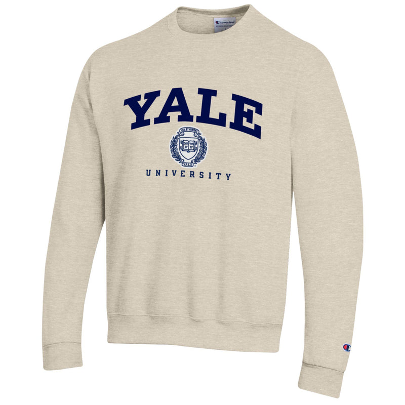 Champion Yale Crest Powerblend Crewneck