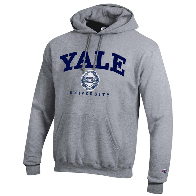 Champion Yale Crest Powerblend Hoodie