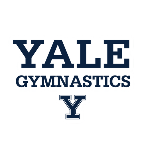 yale sports decal gymnastics