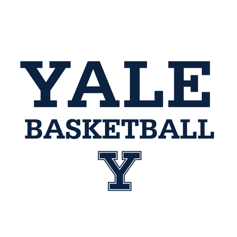 yale sports decal basketball