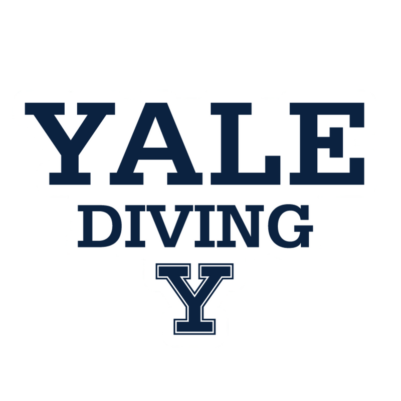 yale sports decal diving