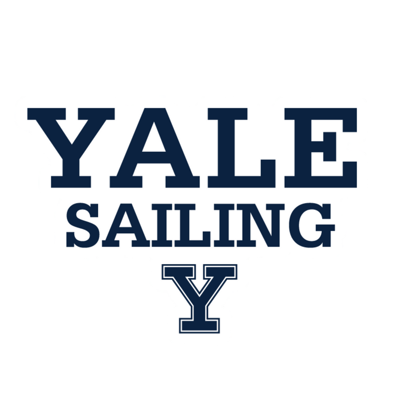 yale sports decal sailing