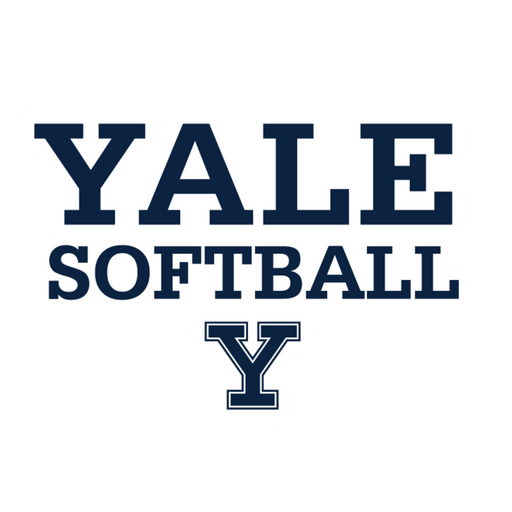 yale sports decal softball