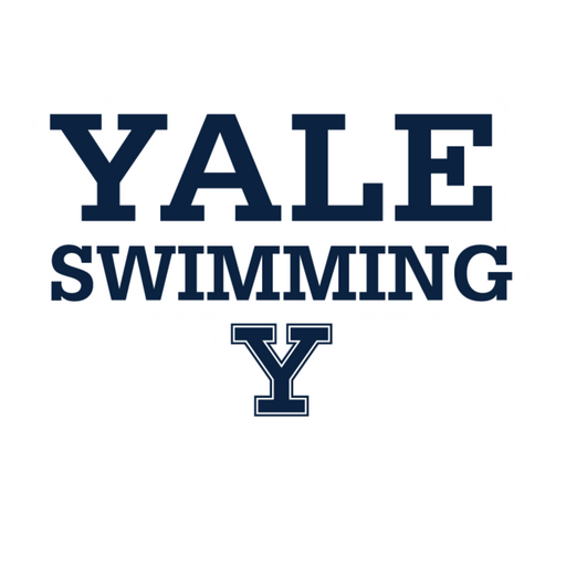 yale sports decal swimming