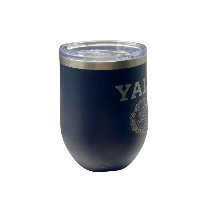 Yale Crest Wine Tumbler