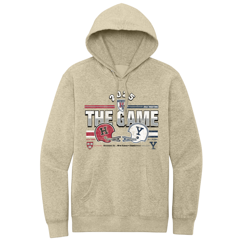 2025 Yale vs Harvard Distressed Hoodie