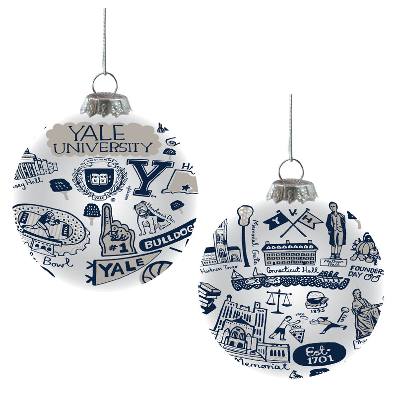 Julia Gash Glass Ball Ornament