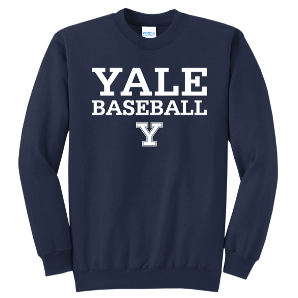 Yale Sports Crewneck - Baseball