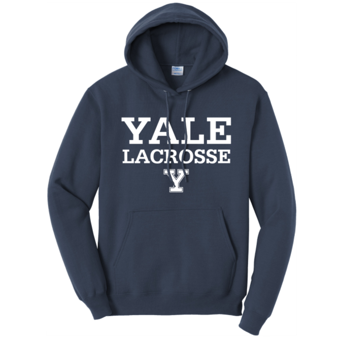 Yale Sports Hoodie - Lacrosse