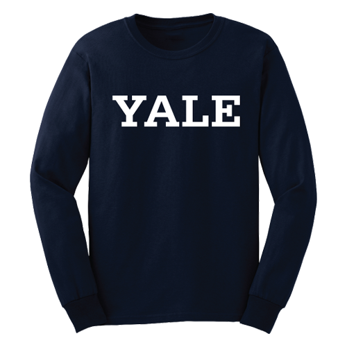 Big Yale Long Sleeve T-Shirt
