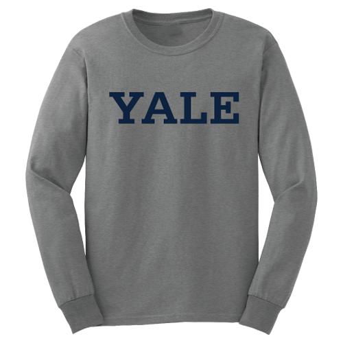 Big Yale Long Sleeve T-Shirt