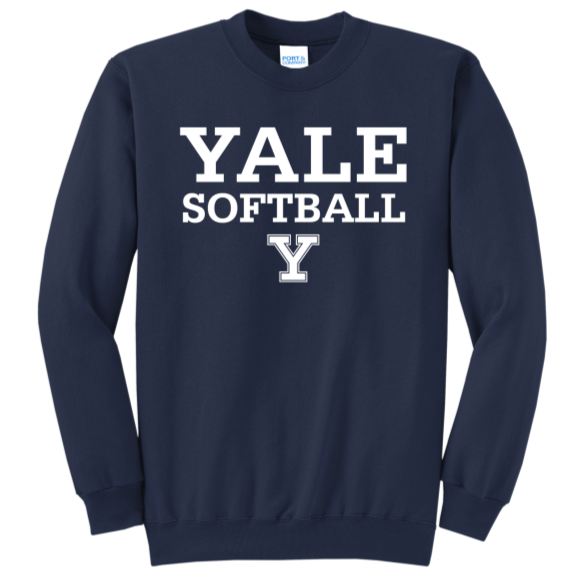 Yale Sports Crewneck - Softball