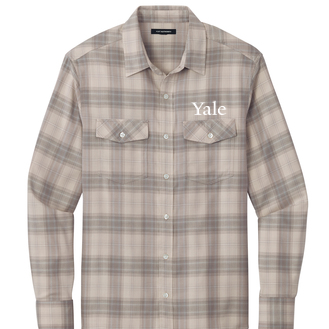 Yale Wordmark Long Sleeve Shirt