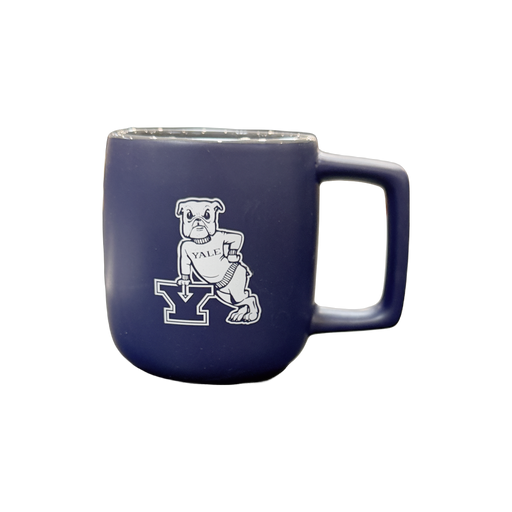 Yale Bulldog Blue Bulldog Geo Mug