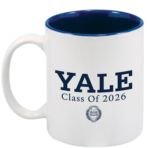 Yale Bulldog Blue Class of 2026 Mug