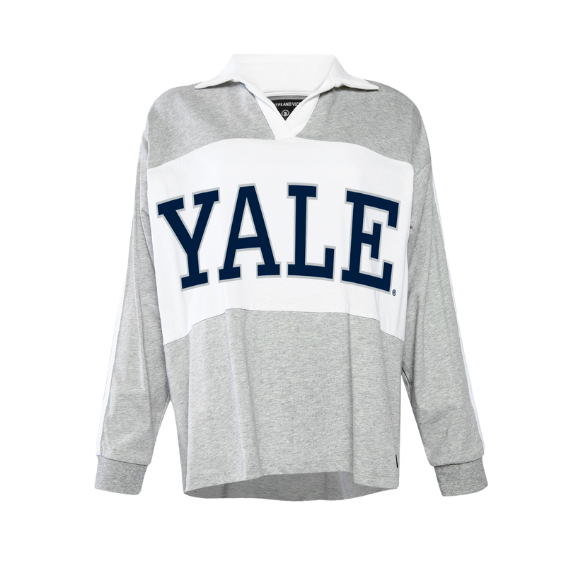 Yale Bulldog Blue Hype & Vice Contrast Polo