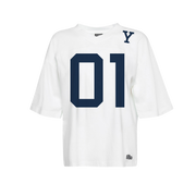 Yale Bulldog Blue Hype & Vice Football T-Shirt