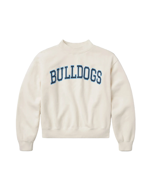 Yale Bulldog Blue Maplehouse Diana Mockneck