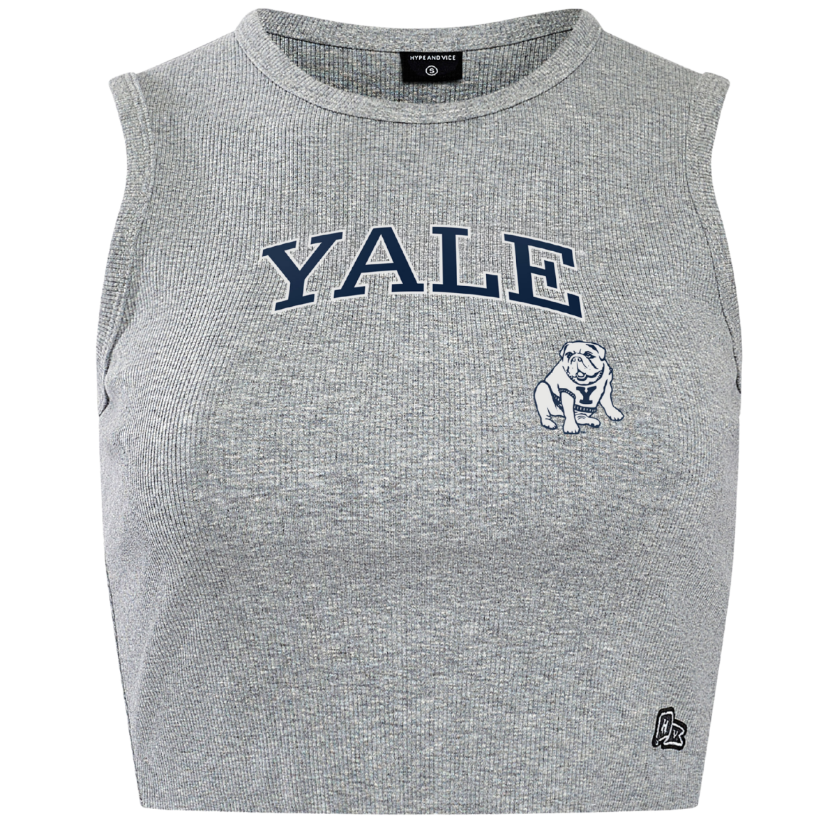 Yale Bulldog Blue Womens Yale Cut Off Tank — Yale Bulldog Blue by ...