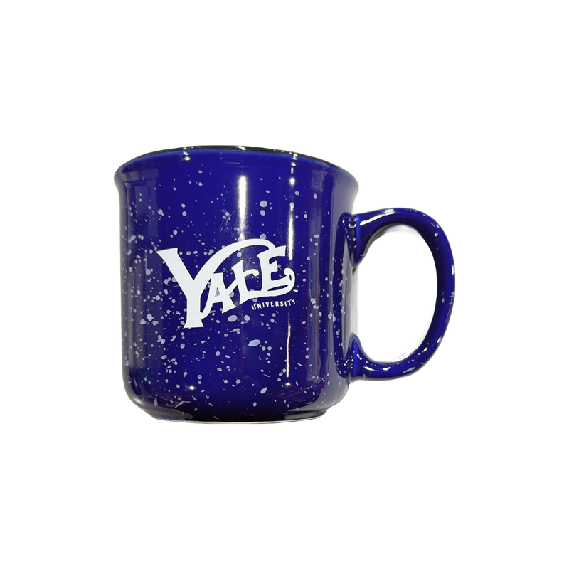 Yale Bulldog Blue Yale Ceramic Camp Mug Front