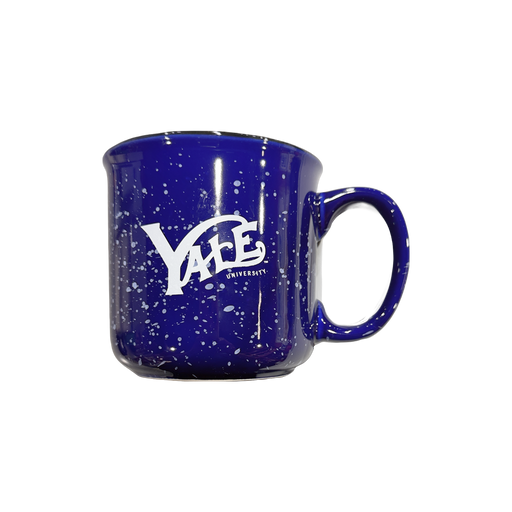 Yale Bulldog Blue Yale Ceramic Camp Mug Front