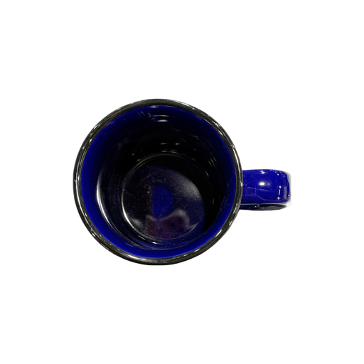 Yale Bulldog Blue Yale Ceramic Camp Mug Top