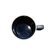 Yale Bulldog Blue Yale Latte Mug Navy Top
