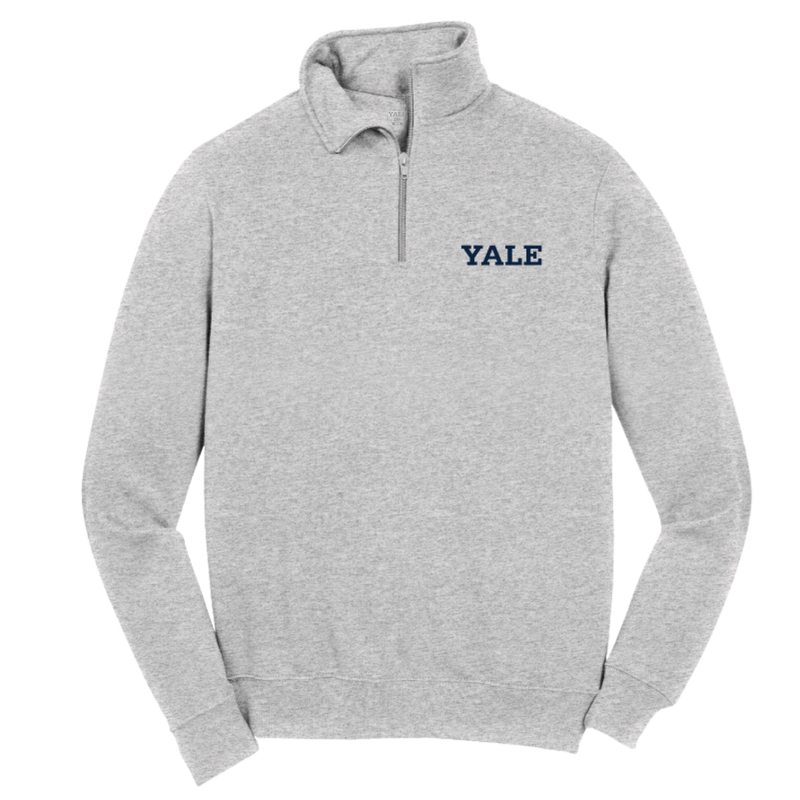 Yale Embroidered 1/4 Zip